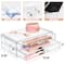 Sorbus Acrylic Cosmetic Organizer with 2 Rectangular Drawers